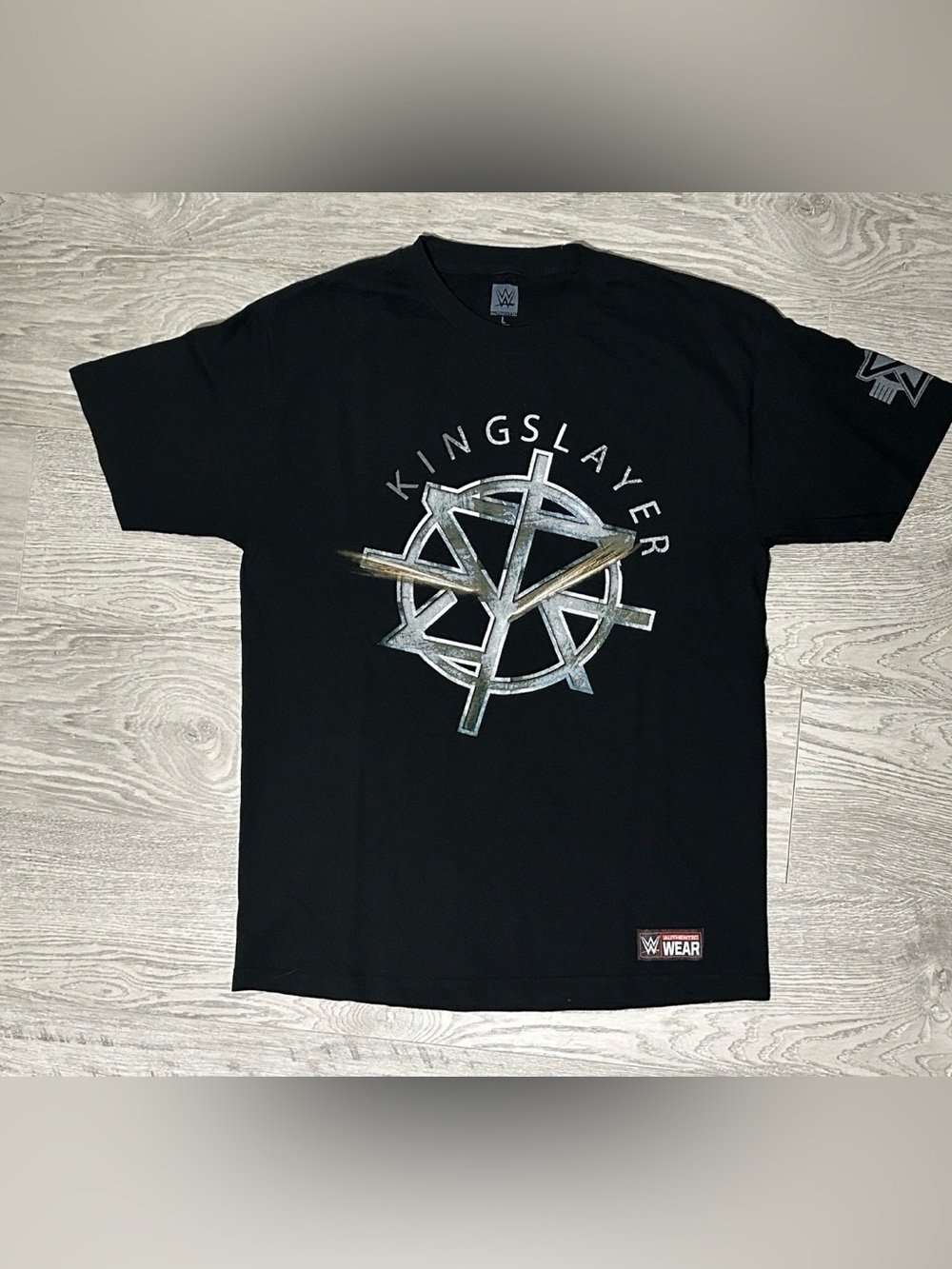 WWE Seth Rollins Kingslayer Black Graphic T‑Shirt